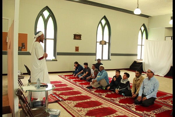 إفتتاح أول مسجد فی “ویلینغتون” الکندیه