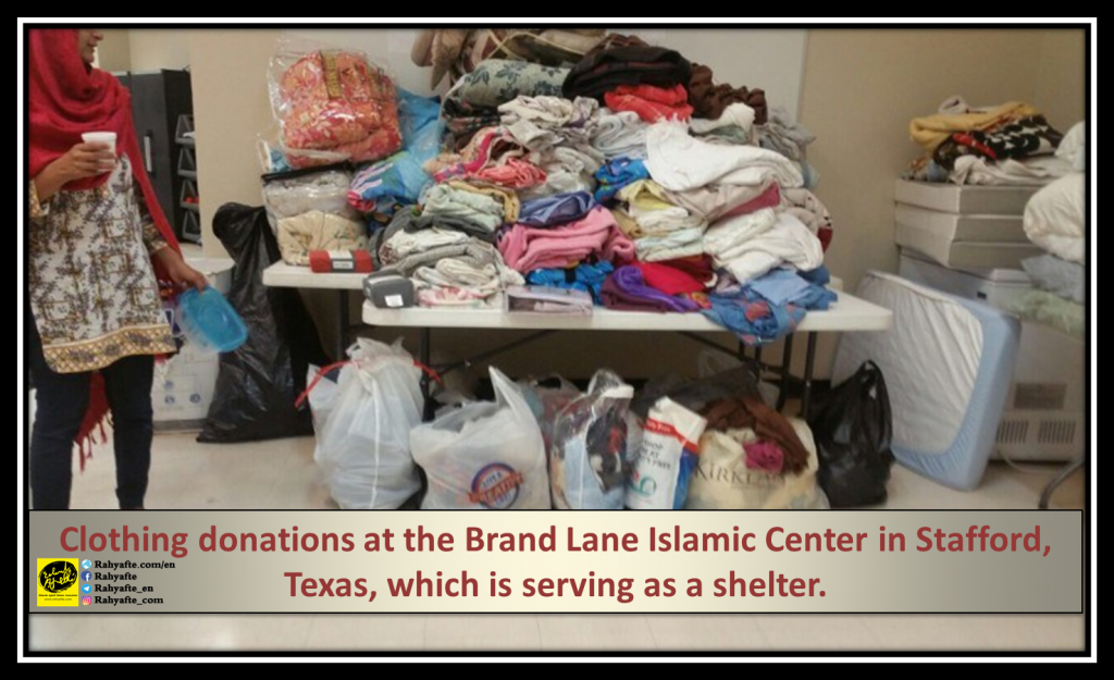 Houston mosques open doors to shelter Harvey evacuees - rahyafteha