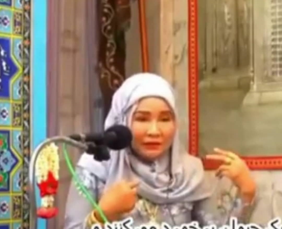 رهرا بانوی تازه مسلمان تایلندی-سوختن در آتش